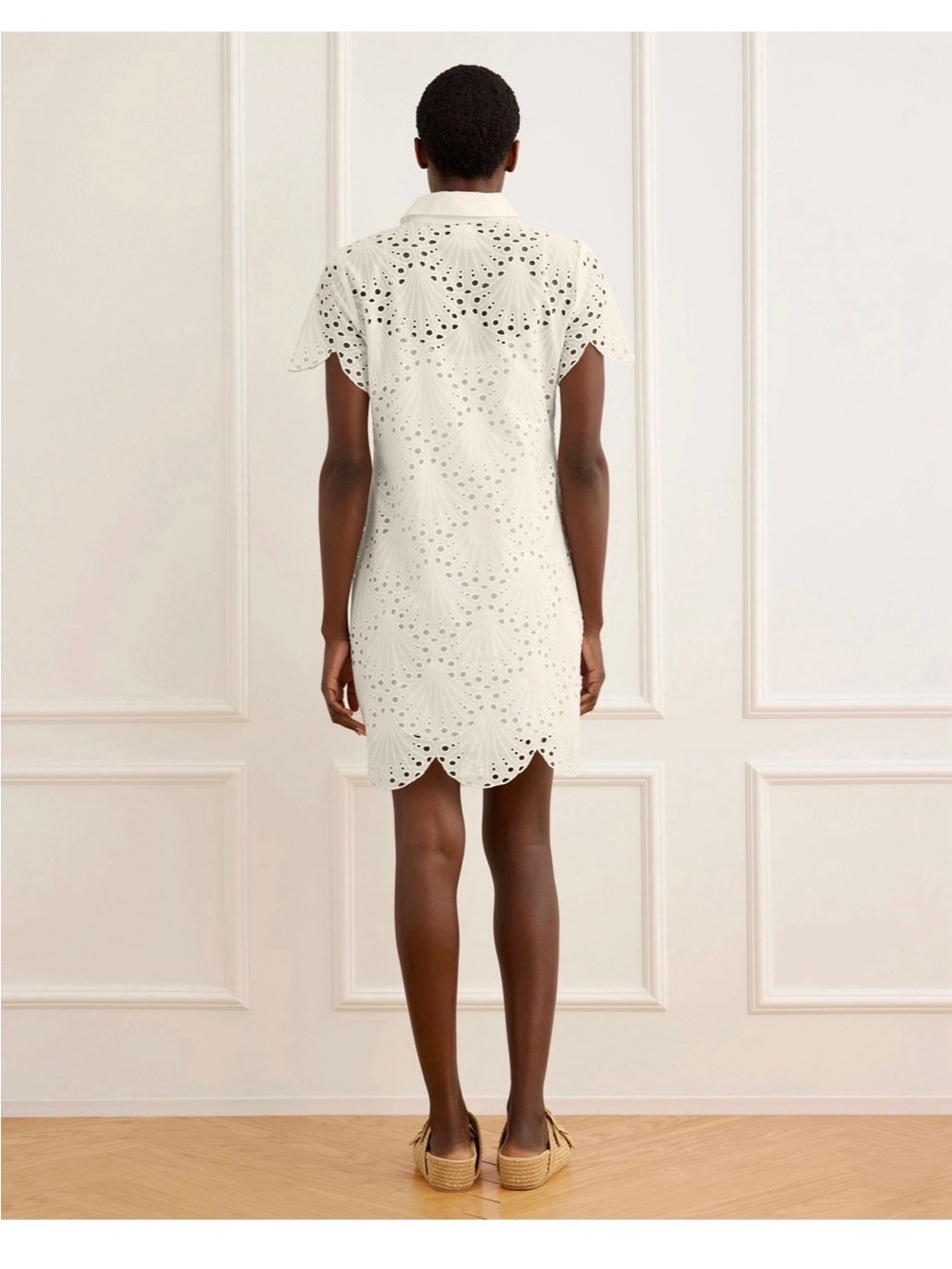 Cabi Eyelet Day Dress - Picture 3 of 6